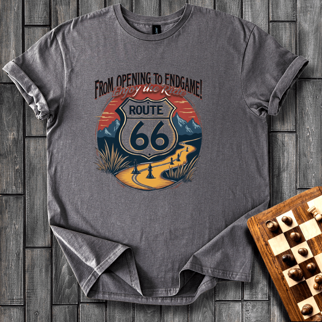 Chess Route 66 T-Shirt