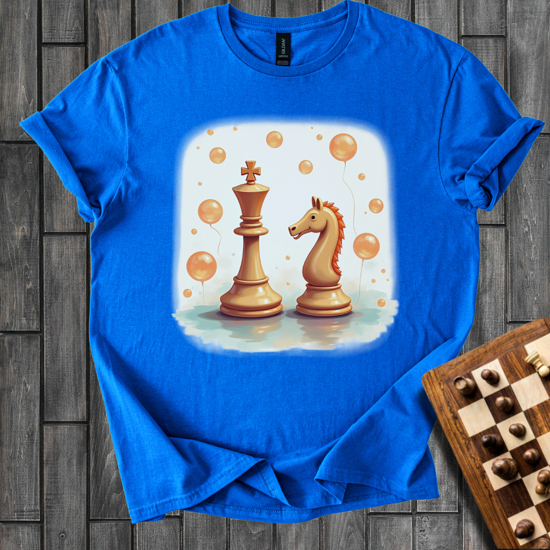 Whimsical Chess Pieces T-Shirt