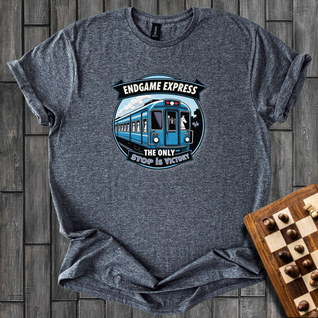 Victory Train Chess T-Shirt