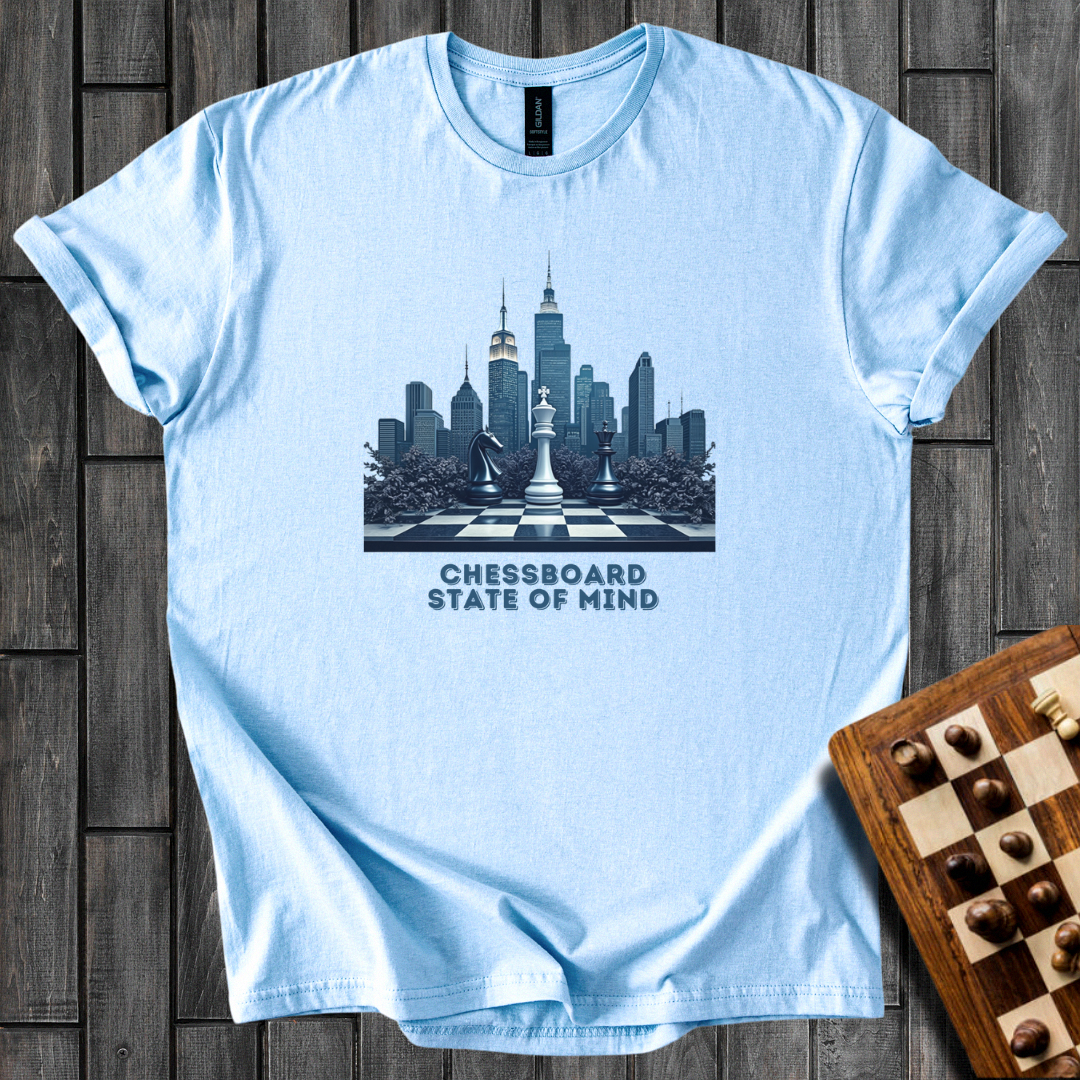Chessboard State of Mind Chess T-Shirt