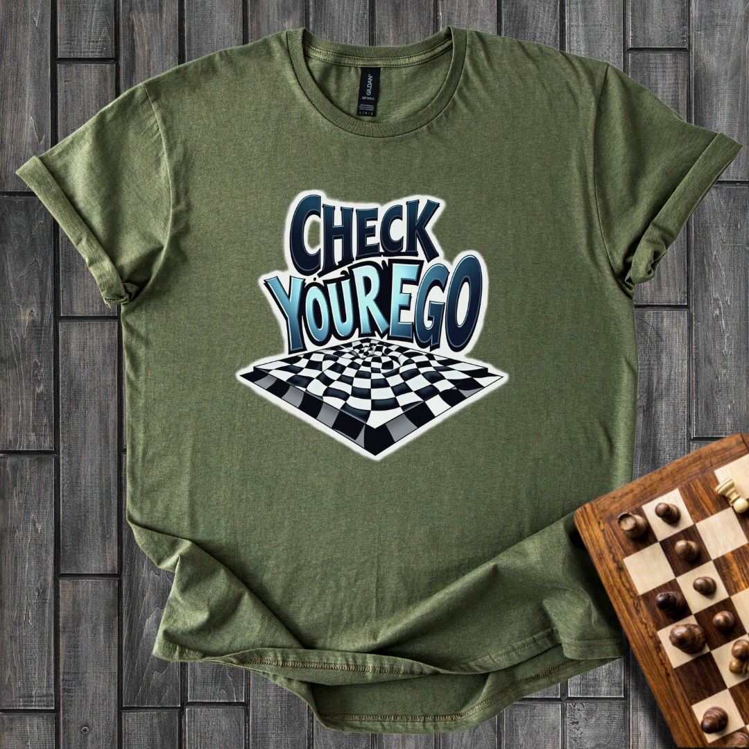 Check Your Ego Chess T-Shirt