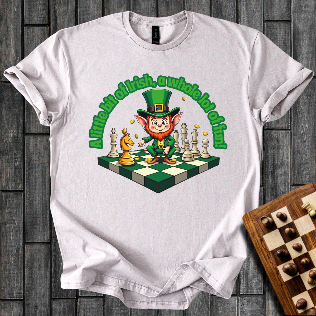 St. Patrick’s Day Leprechaun Chess T-Shirt