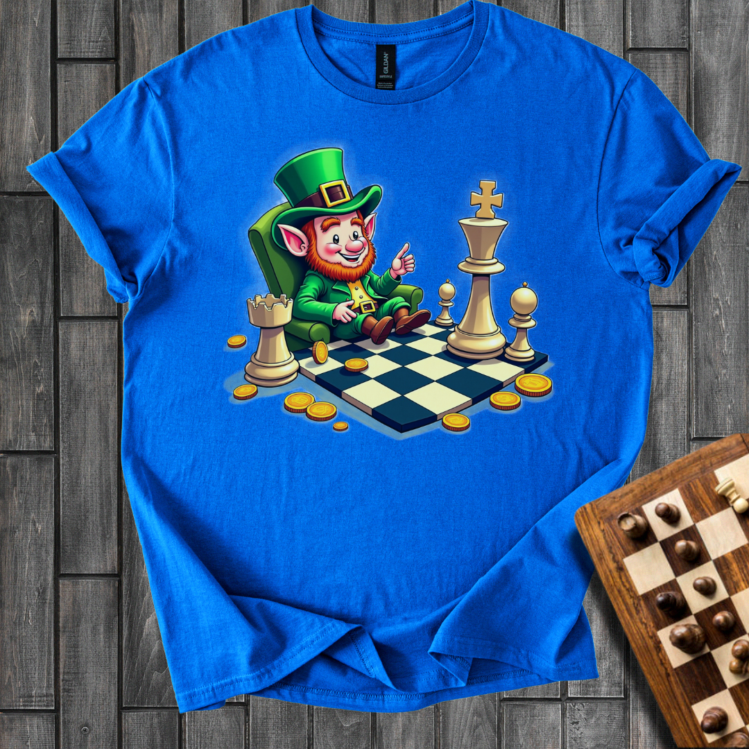 Lucky Gambit Chess T-Shirt