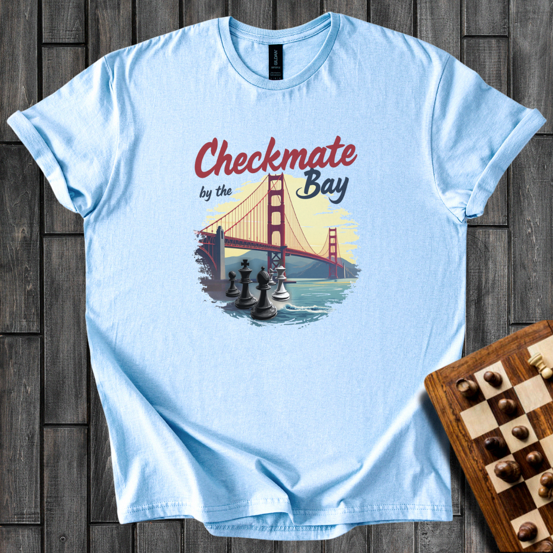 Checkmate By The Bay Chess T-Shirt