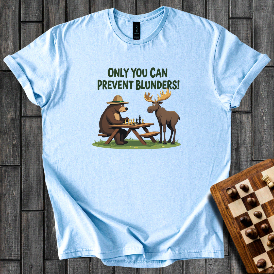Forest Clash Chess T-Shirt