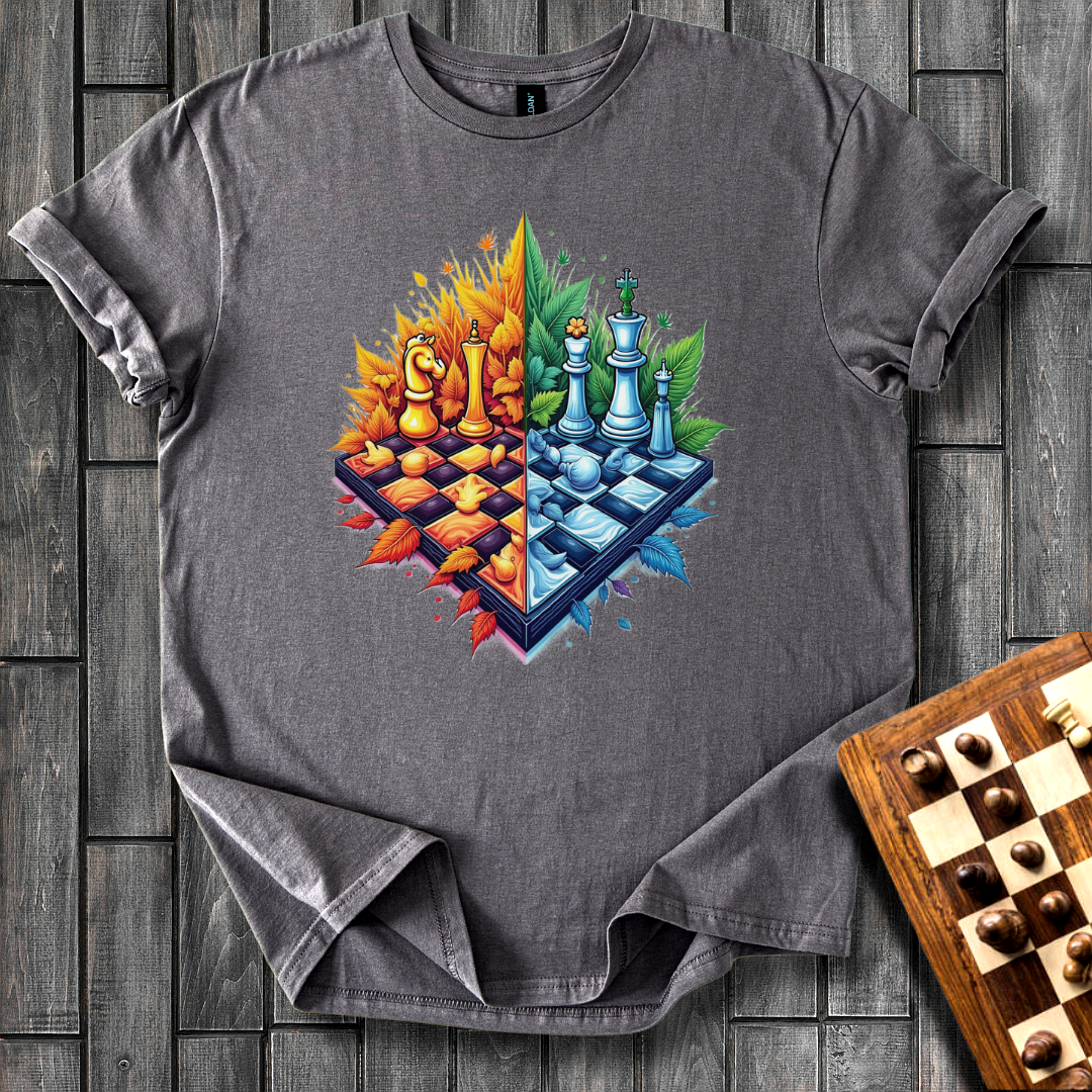 Divided Board Chess T-Shirt