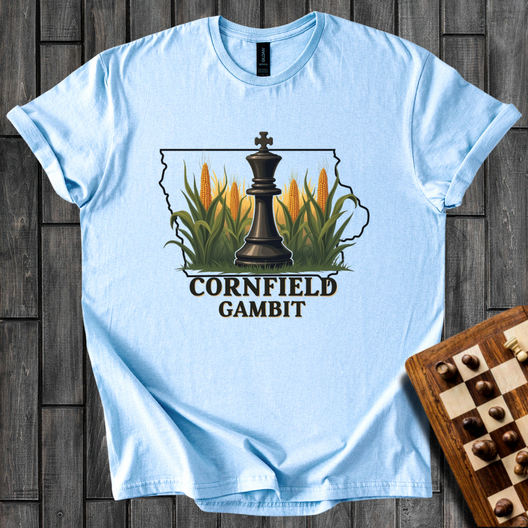 Iowa Gambit Chess T-Shirt
