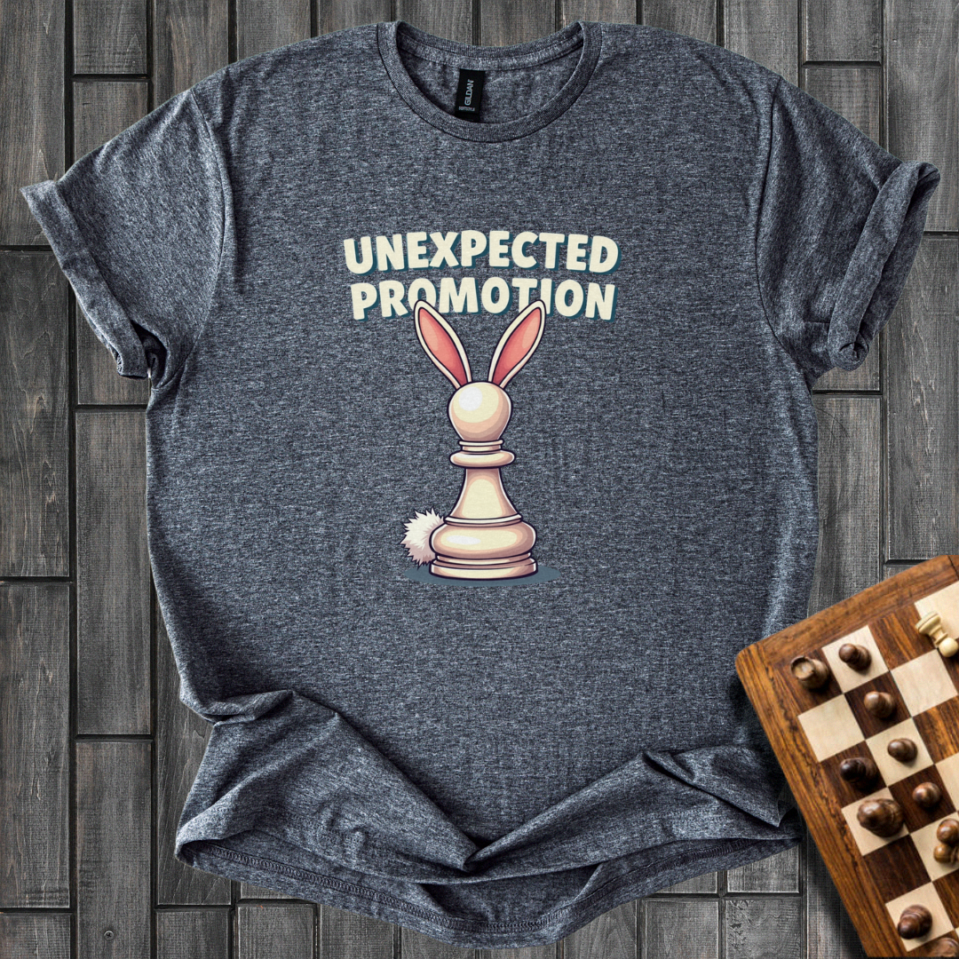 Unexpected Promotion Chess T-Shirt