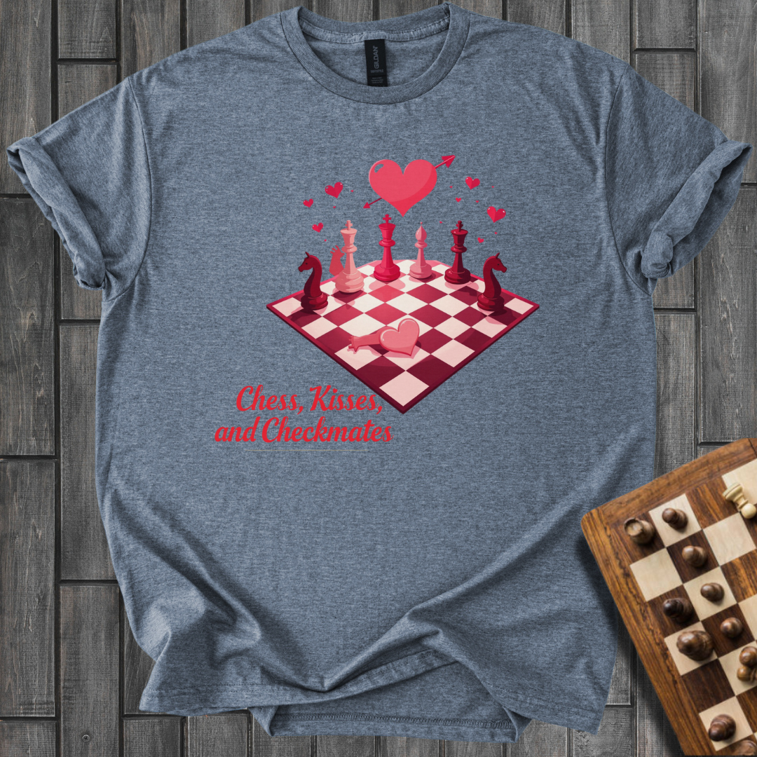 Chess, Kisses and Checkmates T-Shirt