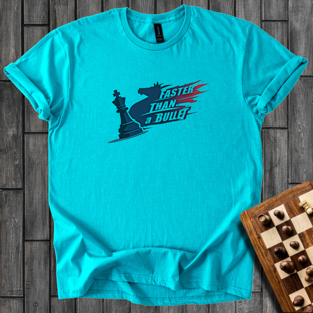 Faster Than a Bullet Chess T-Shirt