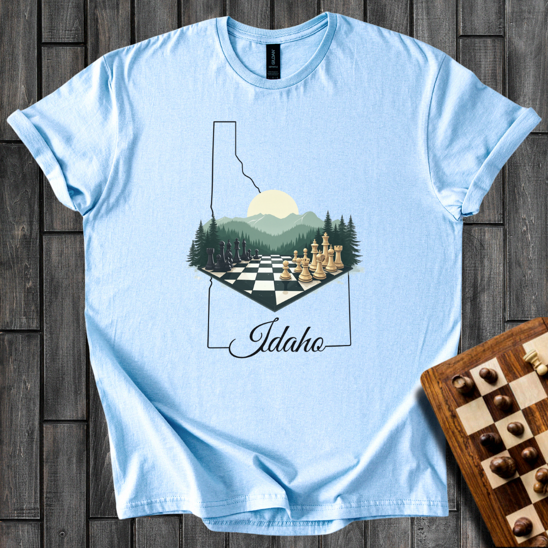 Idaho’s Golden Hour Chess T-Shirt