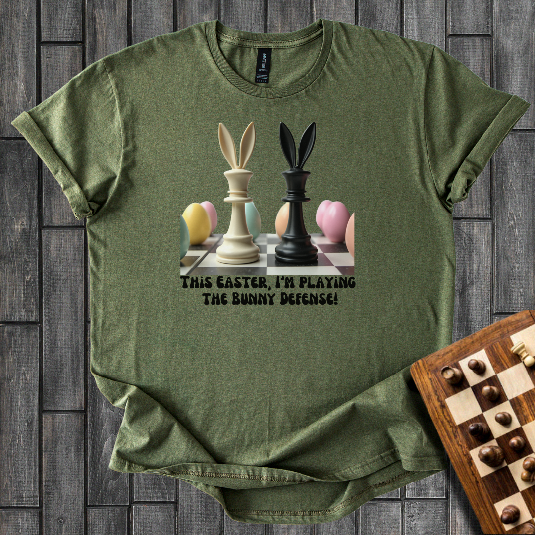 Bunny Defense Chess T-Shirt