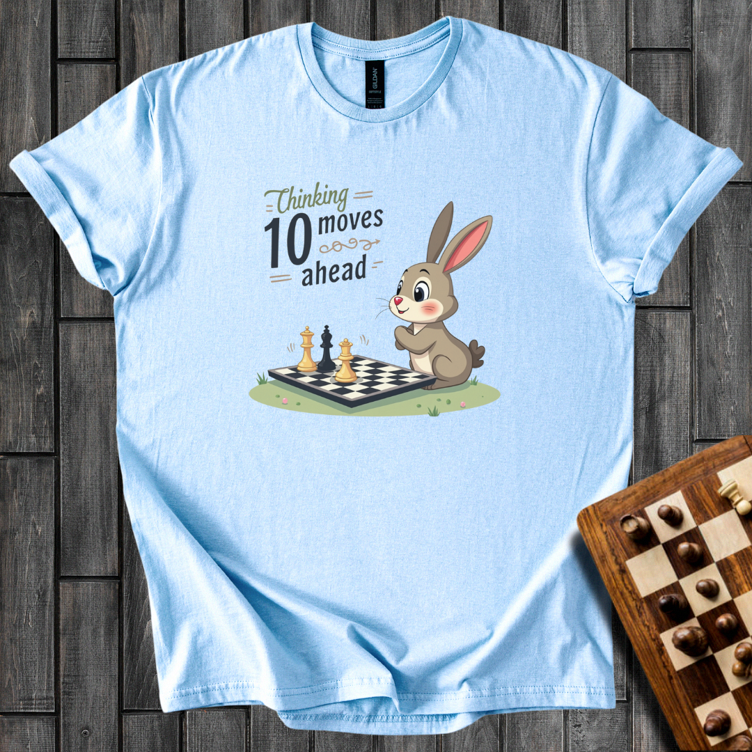 Easter Thinker Chess T-Shirt