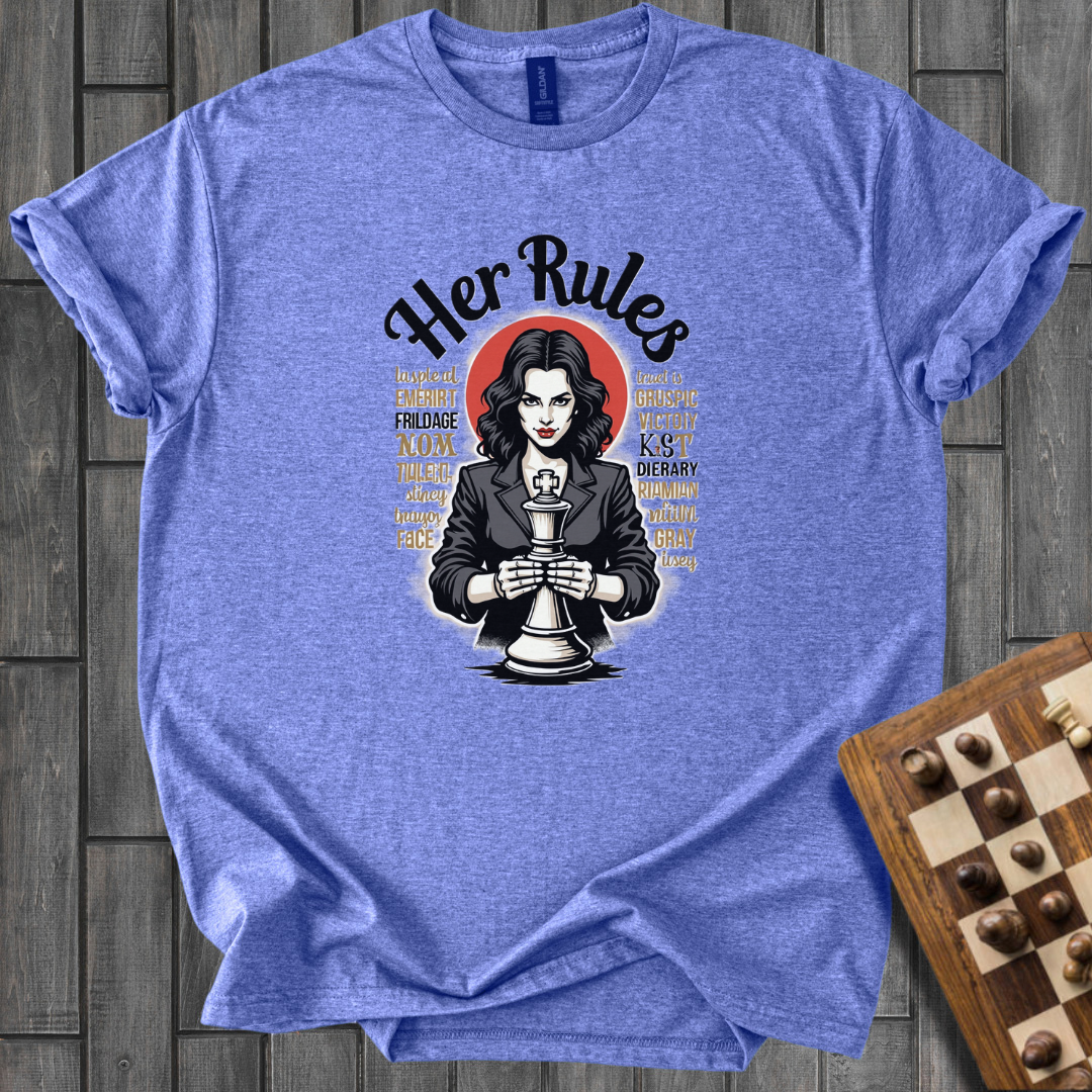 Queen Moves Chess T-Shirt