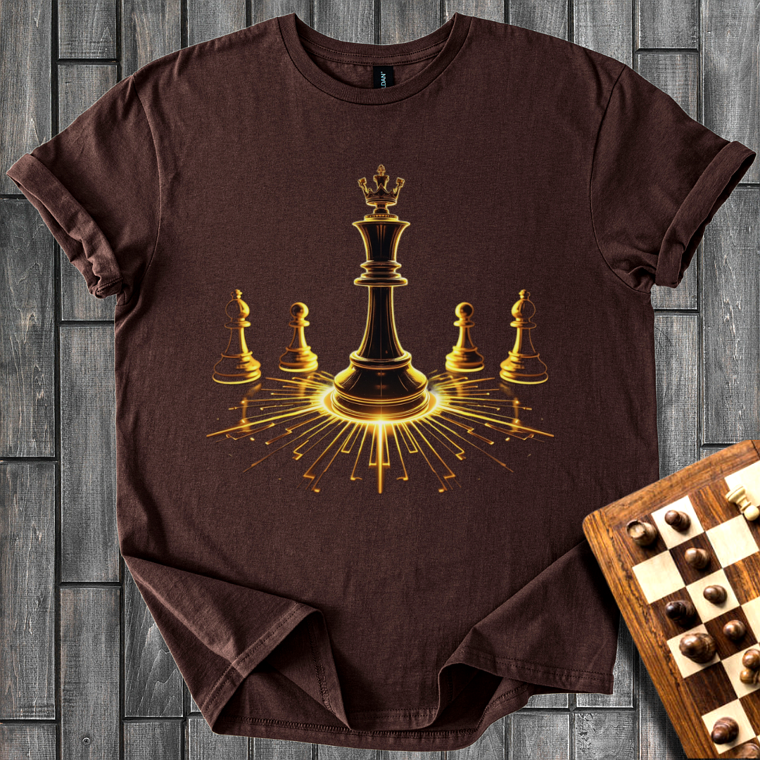 Golden Game Master Chess T-Shirt