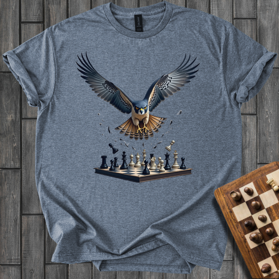 Falcon’s Flight Path Chess T-Shirt