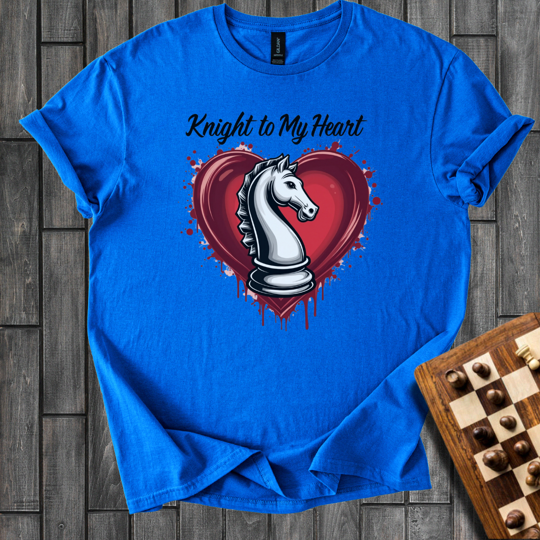 Knight to My Heart Chess T-Shirt