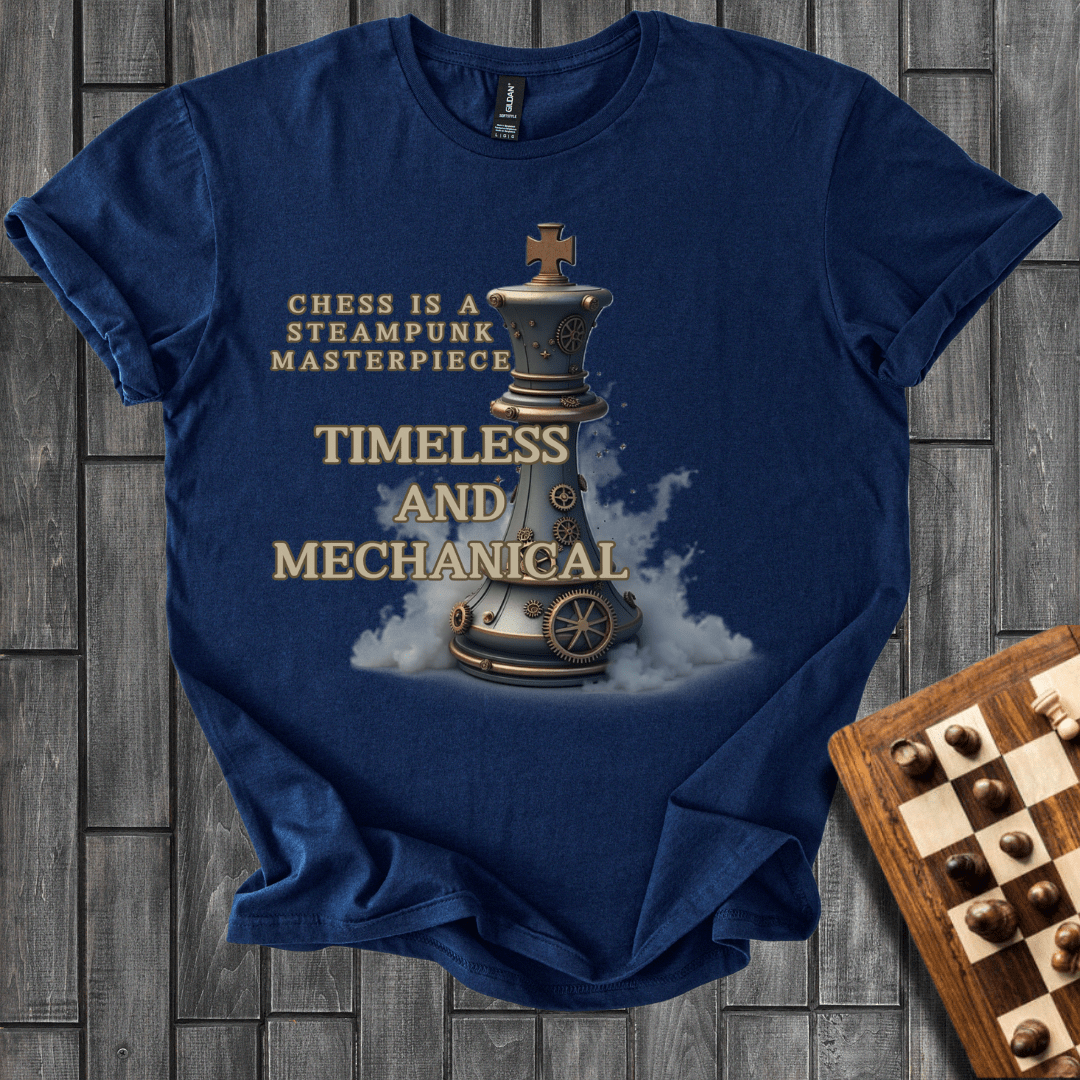 The Gilded Guardian Chess T-Shirt
