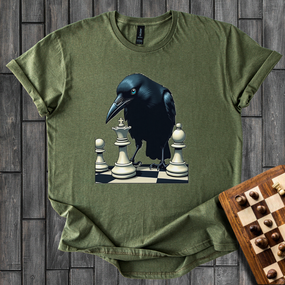 The Clever Crow Chess T-Shirt