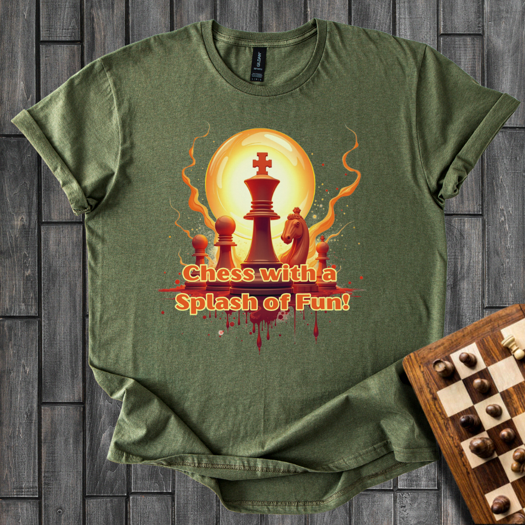 Splash of Fun Chess T-Shirt