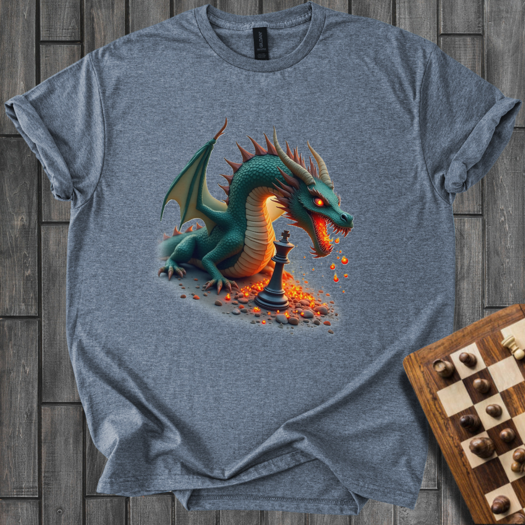 Dragon Masterpiece Chess T-Shirt