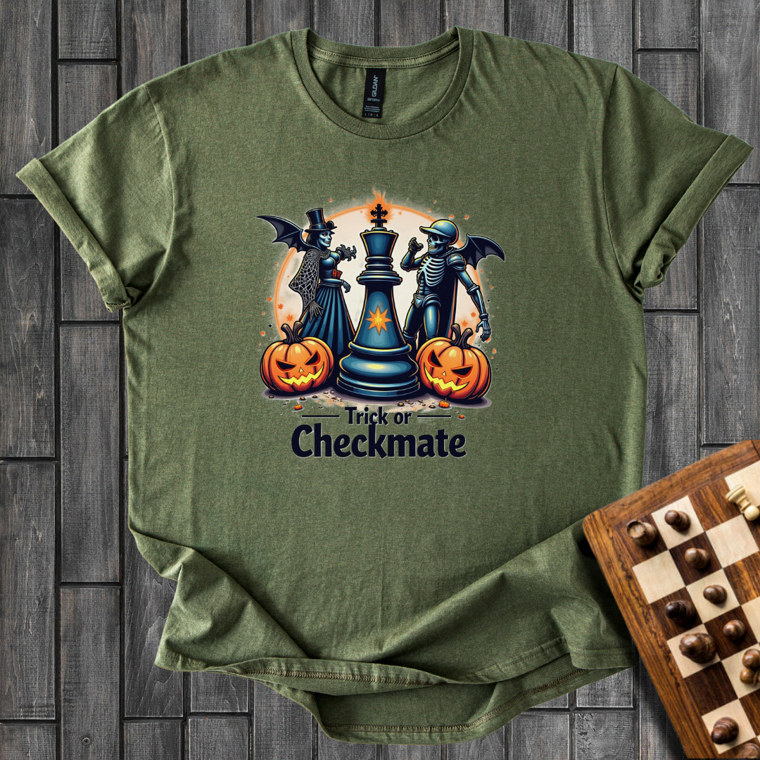 Trick Or Chackmate Chess T-Shirt