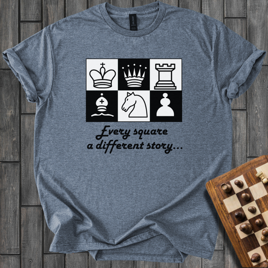 Every Square a Different Story T-Shirt