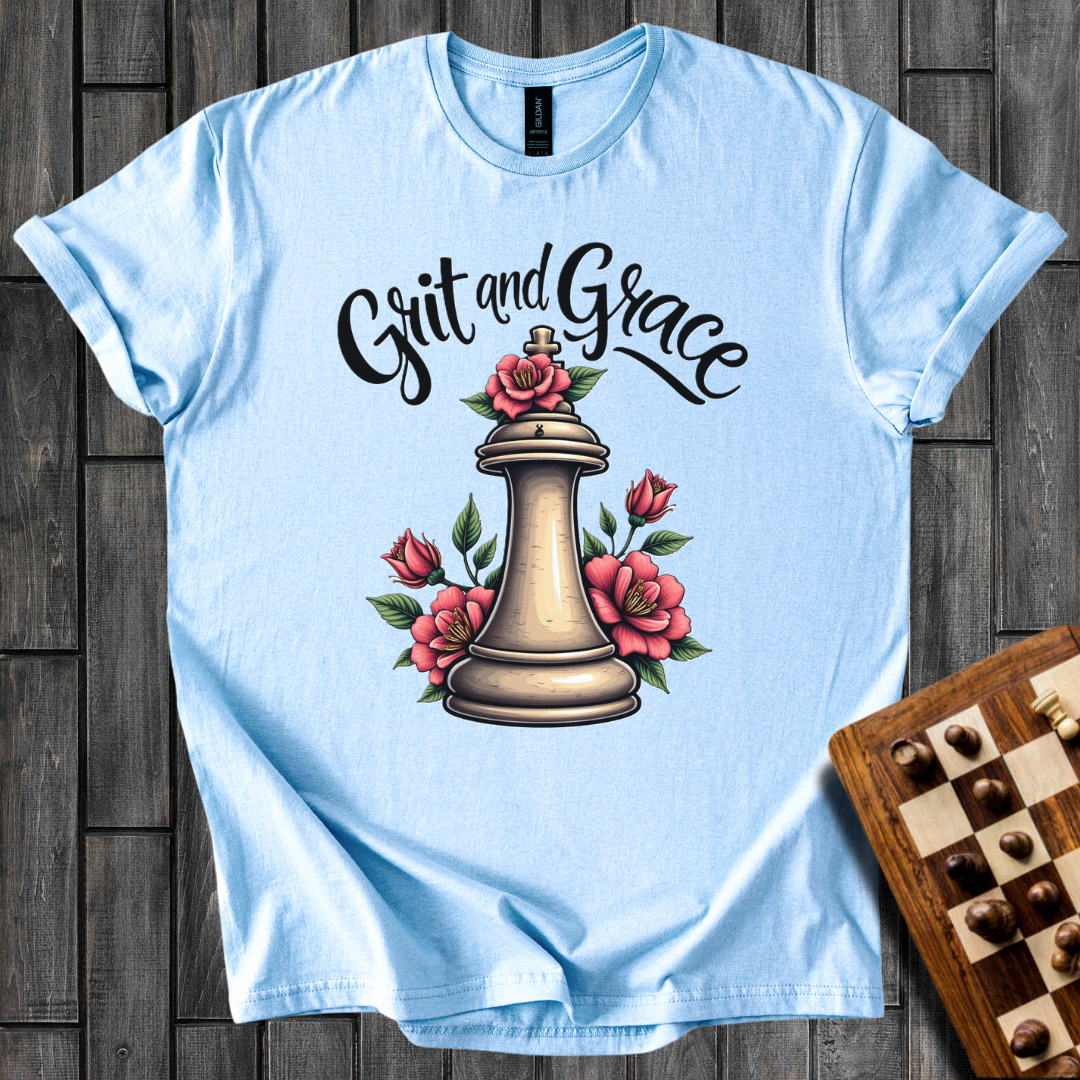 Blossoming Of The Queen Chess T-Shirt