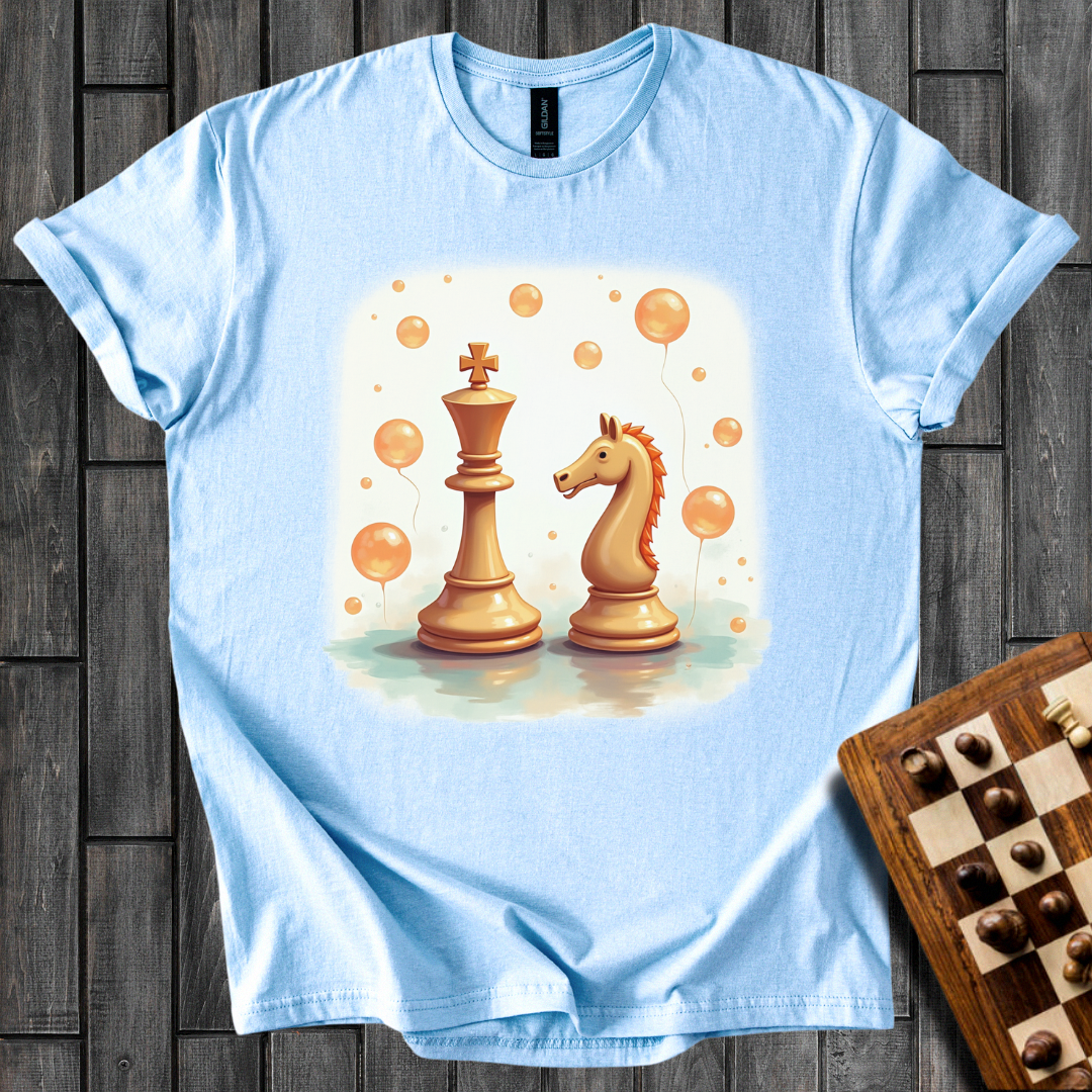 Whimsical Chess Pieces T-Shirt
