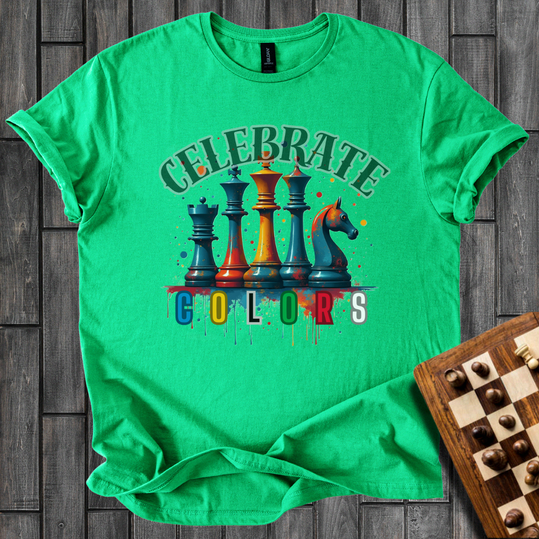 Futuristic Royalty Chess T-Shirt