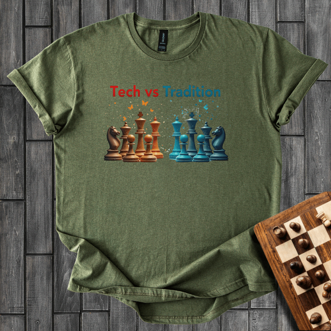 Tech vs. Tradition T-Shirt