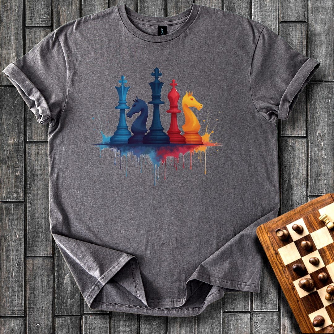 Multicolored Chess T-Shirt