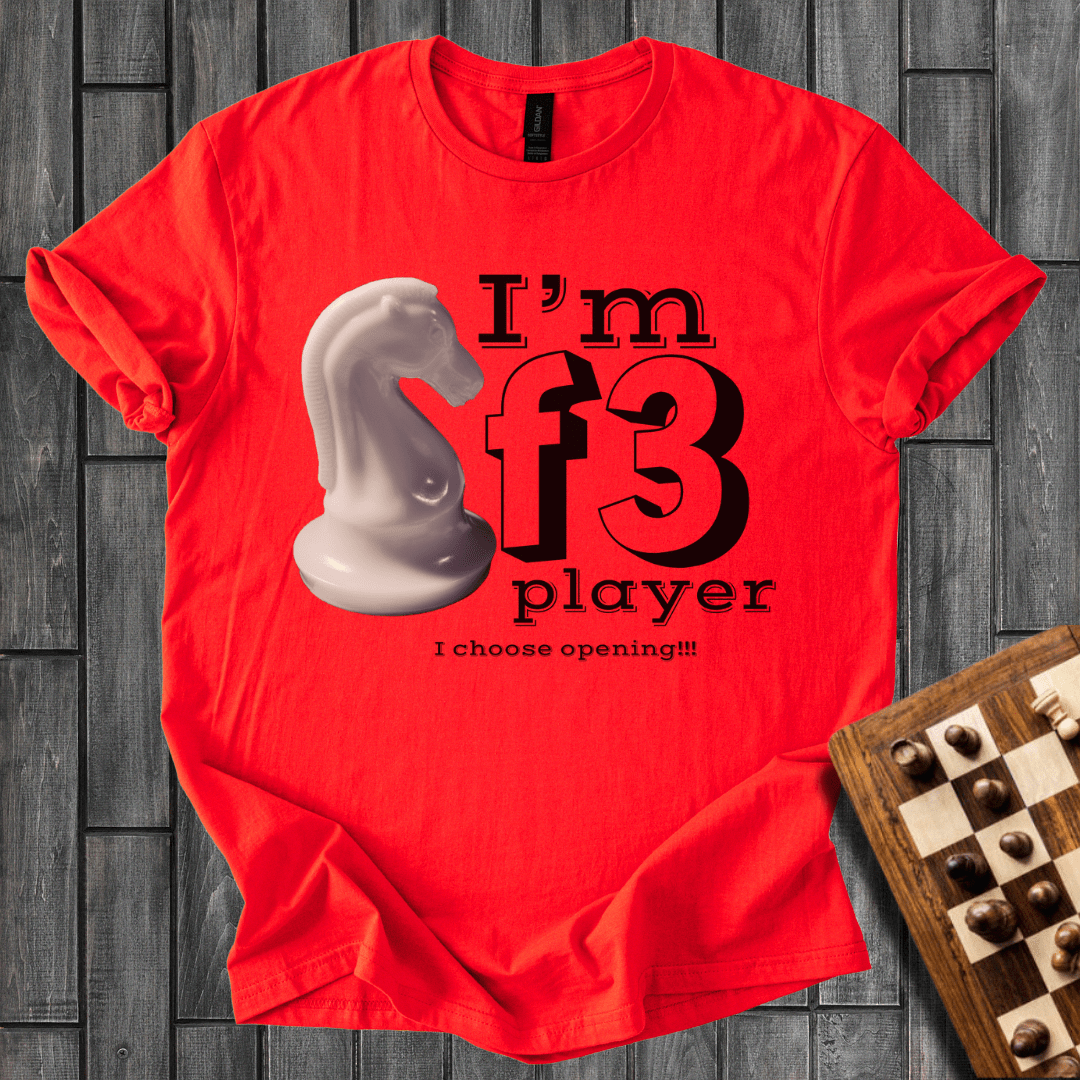 Nf3 Player Chess T-Shirt