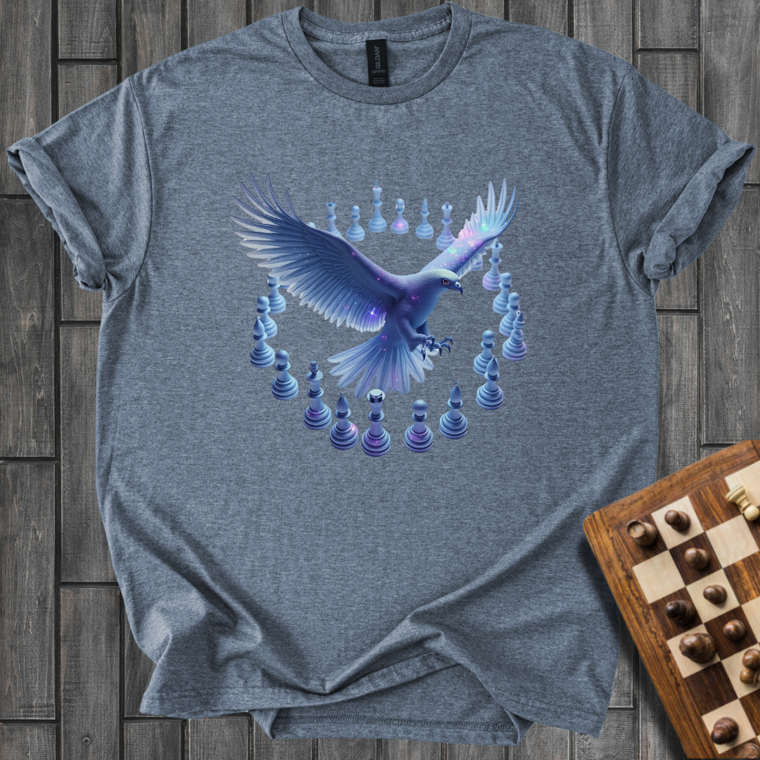 Blue Circle Chess T-Shirt