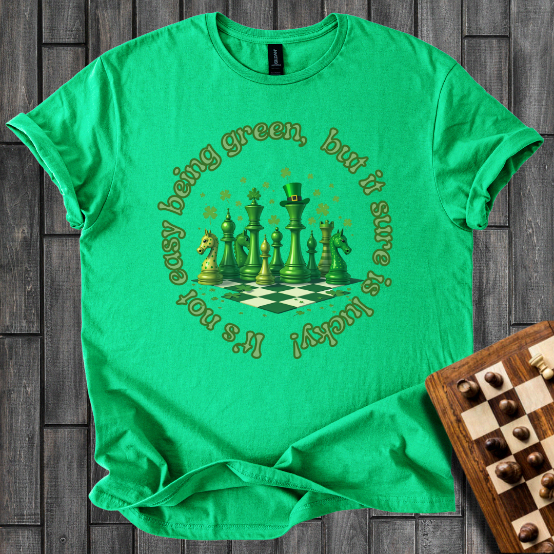 Lucky to be Green Chess T-Shirt