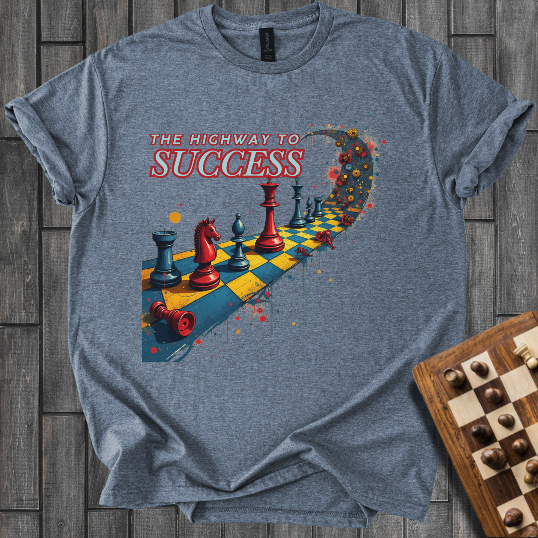 The Highway to Success Chess T-Shirt
