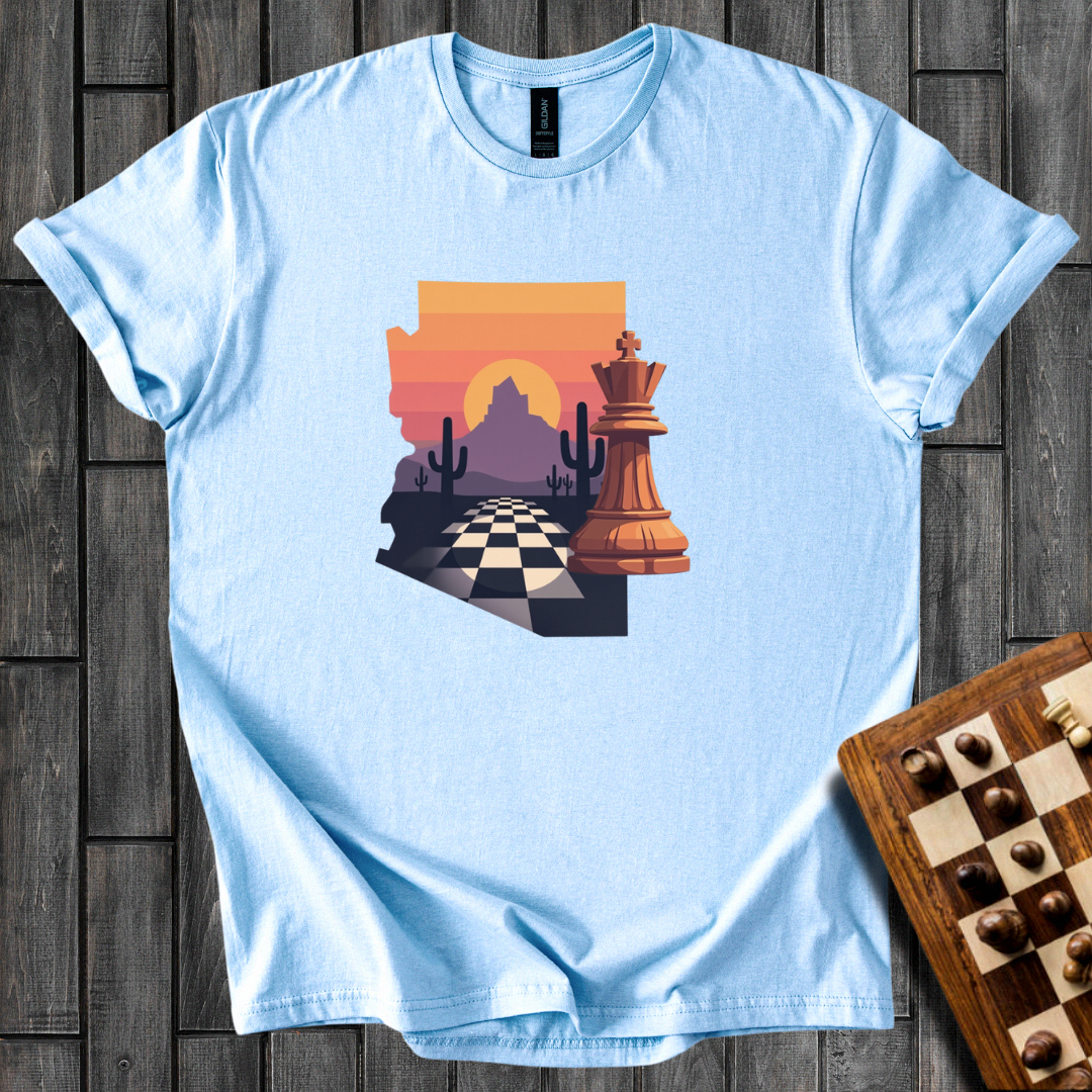 Arizona Sunset Chess T-Shirt