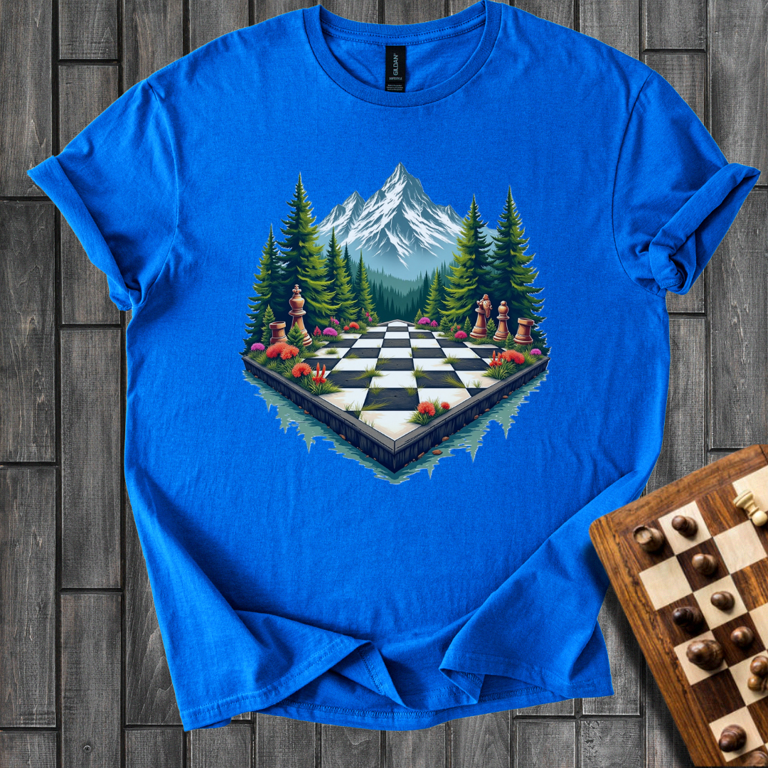 Green Peaks Chess T-Shirt