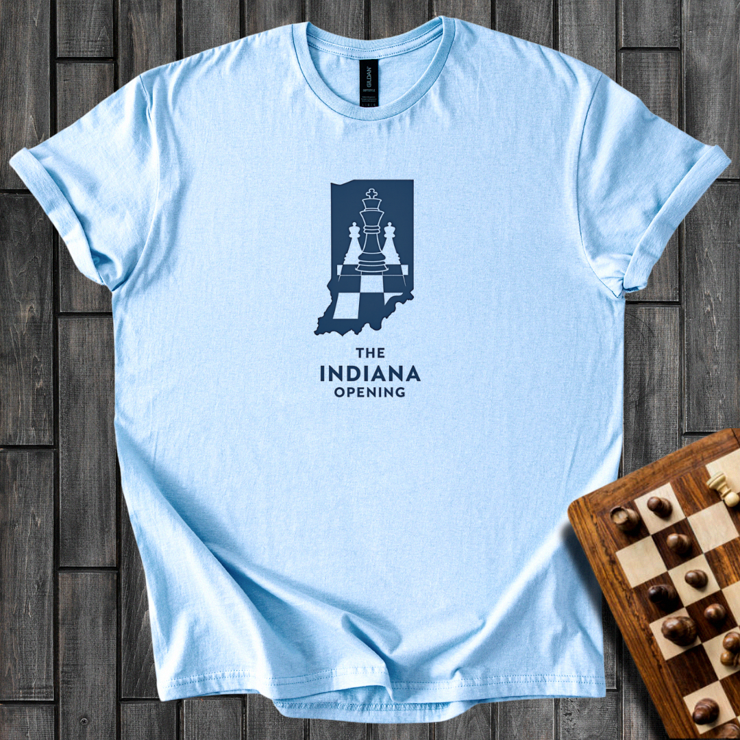 The Indiana Opening Chess T-Shirt