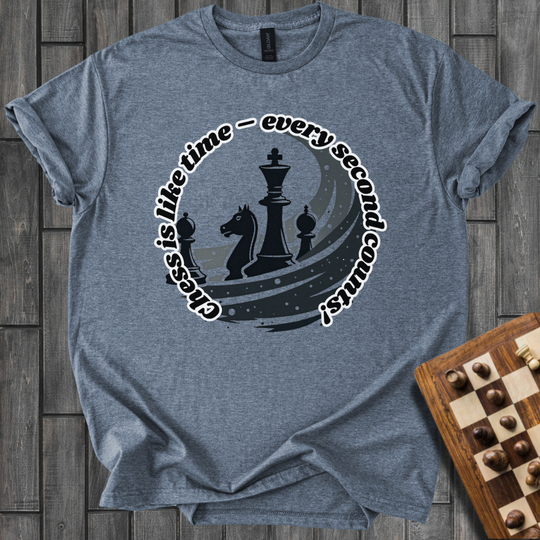 The Concept of Time Chess T-Shirt