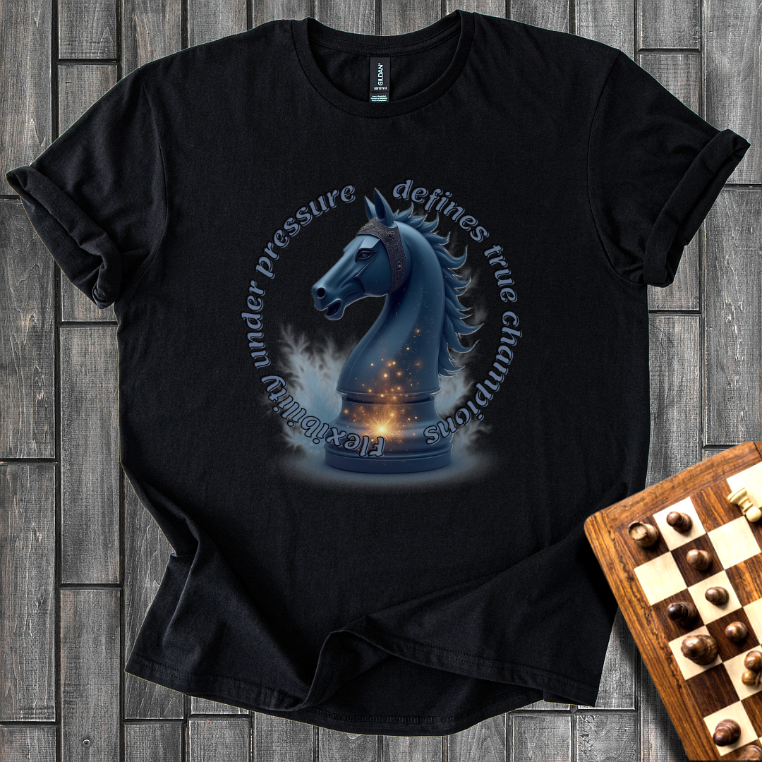 Cosmic Knight Chess T-Shirt