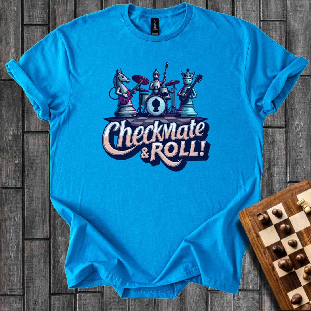 Checkmate&Roll Chess T-Shirt