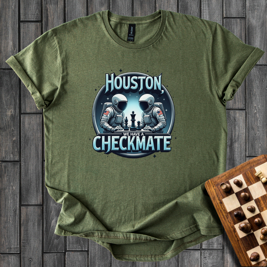 Houston, We Have a Checkmate Chess T-Shirt