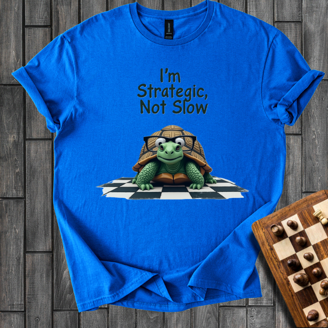Turtle Patience And Tactics Chess T-Shirt