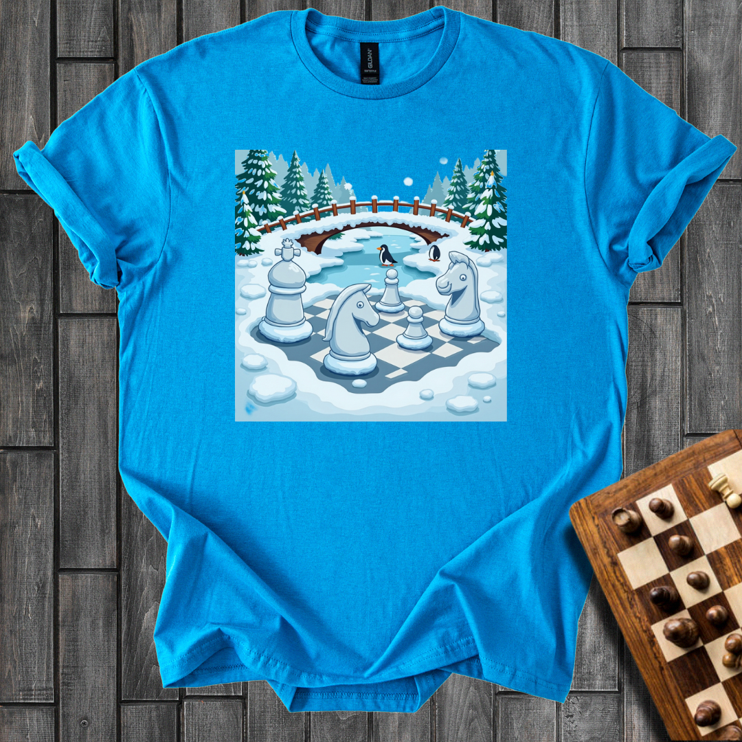 Winter Wonderland Chess T-Shirt