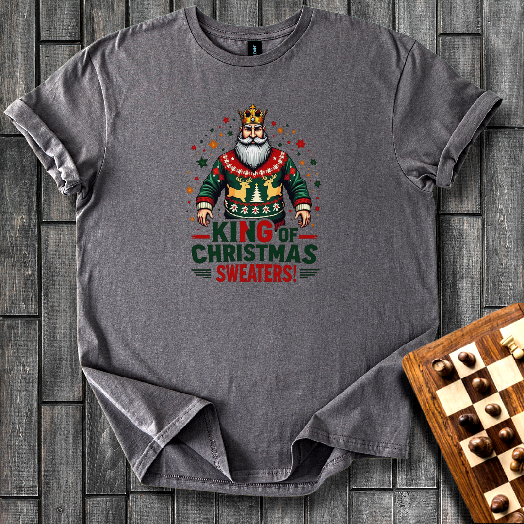 King of Christmas Moves Chess T-Shirt
