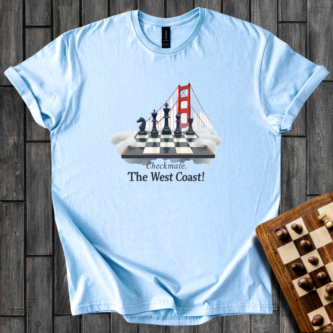 Checkmate The West Coast Chess T-Shirt