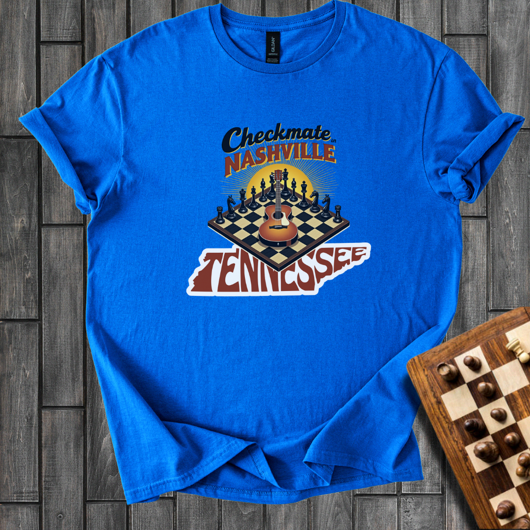 Checkmate in Nashville Chess T-Shirt