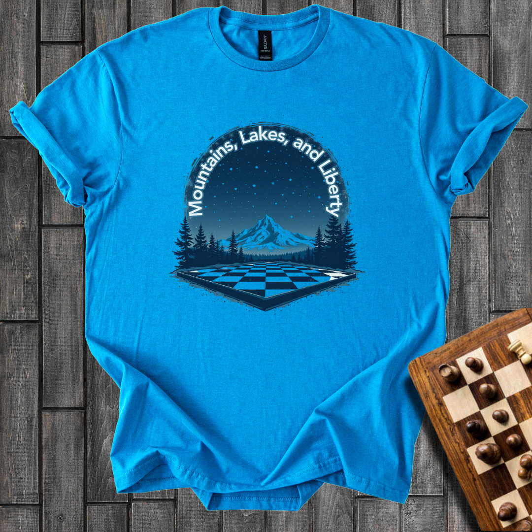 Mountains, Lakes, And Liberty T-Shirt