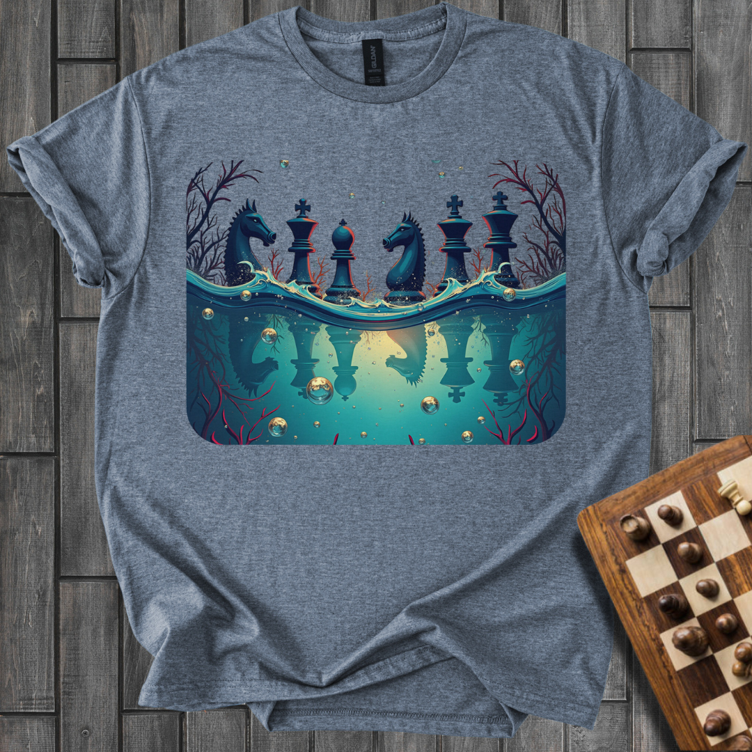 Floating Moves Chess T-Shirt